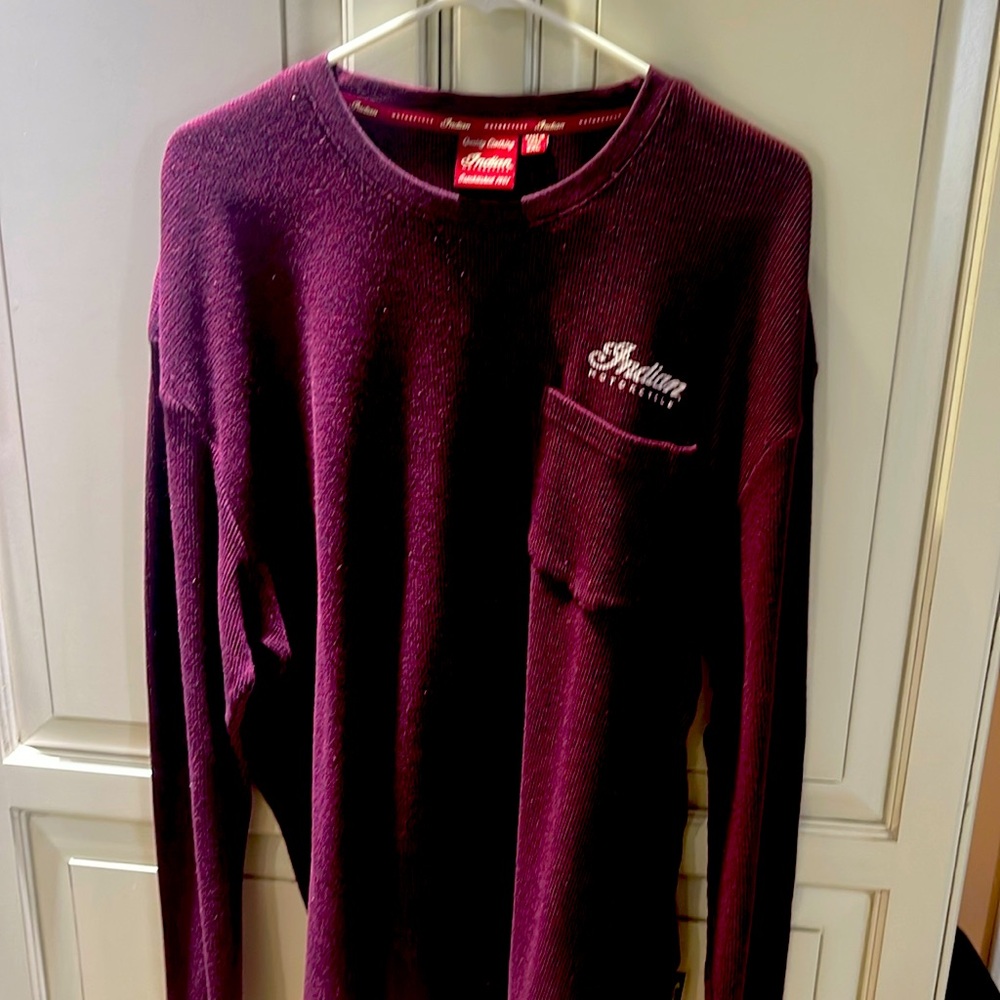 Long sleeve Indian motorcycle T-shirt,